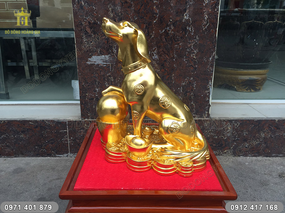 tượng khuyển đồng phong thủy
